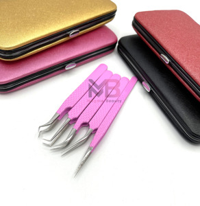 Pinzas antiestáticas de alta temperatura con puntas rectas y finas para un manejo preciso, agarre perfecto, color personalizado - Product Image 1