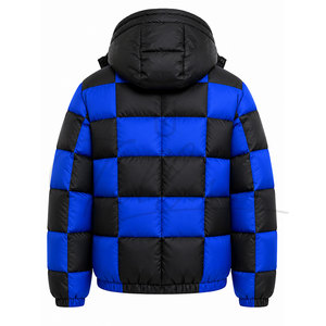 Factory Price Hooded Casual Style Men's Puffer <b>Jacket</b> High Street Waterproof Windproof Winter Wear Long Sleeve Front Logo - Product Image 2