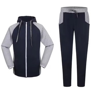 Conjunto Deportivo de Dos Piezas para Hombre, Invierno, Casual, Sólido, con Capucha, Cortavientos, Ligero, con Cordón Ajustable, Estampado por Transferencia de Calor, Mangas Largas - Product Image 3