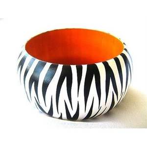 Designer Handcrafted Traditional Bamboo and Wood <b>Crafts</b> Painted Bangles Set for Women-Fashionable Wooden Jewelry - Product Image 4