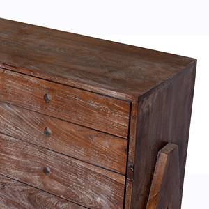 Aparador de Madera Maciza Estilo Pierre Jeanneret, Grande, con 6 Cajones y 2 Armarios, para Oficina Ejecutiva y Comedor, Venta al Por Mayor - Product Image 6