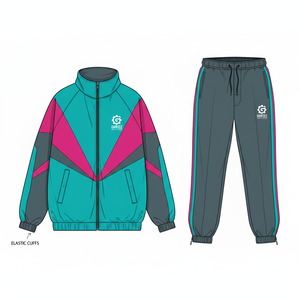 Veste coupe-vent unisexe minimaliste aux couleurs pastel esthétiques, imperméable, vêtements techniques pour un style de vie urbain et les marques de produits privés - Product Image 6