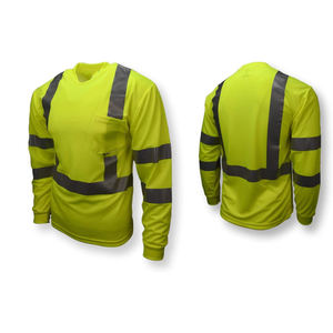 T-shirts de sécurité pour hommes les plus vendus, très tendance, prix de gros, design élégant, manches longues, faciles à porter - Product Image 3