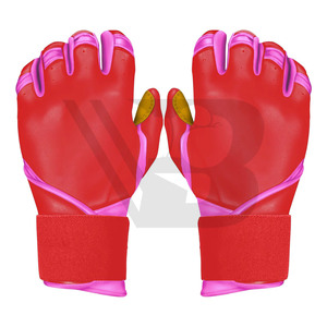 Guantes de Bateo de Béisbol Personalizados para Niños, Jóvenes y Hombres, Guantes de Entrenamiento de Softbol, Guantes de Béisbol y Softbol de Cuero - Product Image 1