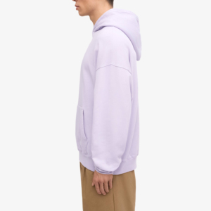 Sudadera con Capucha Negra Lisa de Algodón 100% de 500 g/m² de Alto Gramaje, Estilo Boxy, Personalizada, Oversize, con Lavado Ácido - Product Image 4