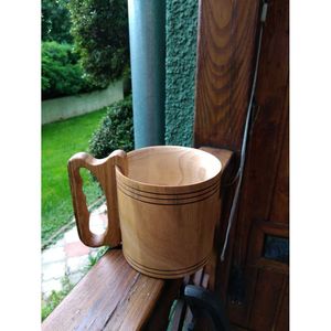 Taza de Madera Ecológica para Café y Té para Tiendas de Estilo de Vida - Product Image 3