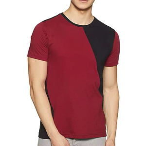 เสื้อยืดผู้ชายคุณภาพสูง หรูหรา 100% โพลีเอสเตอร์ หนา สีพื้น ปักลายตามสั่ง ทรงโอเวอร์ไซส์ ออกกำลังกาย ป้องกันขนร่วง แห้งเร็ว - Product Image 1