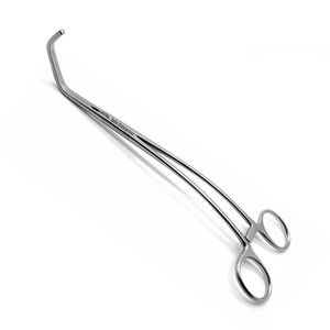 Pinzas tangenciales atraumáticas de 9 pulgadas, instrumento quirúrgico de acero inoxidable de buena calidad, reutilizables y autoclavables. - Product Image 2
