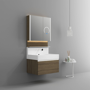 Modern Durable Stone Bathroom <b>Vanities</b> Water-Resistant <b>Wall</b> <b>Mirror</b> Included Stone Basin Stylish Home Bars Hospitals Schools - Product Image 2