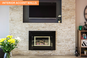 Venta superior mármol amarillo cremoso ignífugo decoración de pared moderna chapa de piedra fácil paneles de pared decorativos Interior Exterior pared Interior - Product Image 6