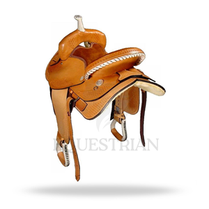 Western Saddle Horse Riding Saddle Equestrian <b>Equipment</b> - Product Image 3