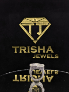 Anillo de Diamantes Moissanite VVS con Forma de Casa, Plata de Ley 925, Totalmente Cubierto de Diamantes, Joyería Hip Hop Personalizada de Trisha Jewels - Product Image 4