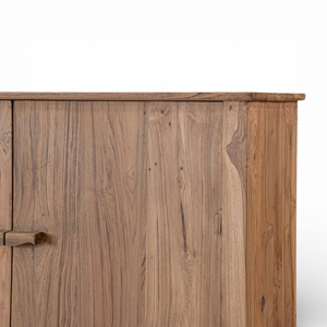 ตู้เก็บของข้างเตียงไม้เนื้อแข็งสไตล์ยุโรป ปรับความยาวได้ ทนทาน สำหรับตกแต่งบ้าน - Product Image 4