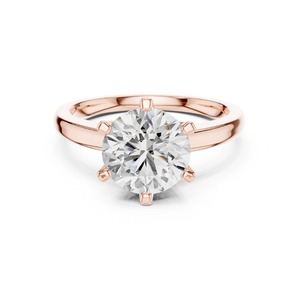 Anillo de Diamantes Redondos Elegantes y Exclusivos, Certificado IGI, Piedra Cultivada en Laboratorio, Anillo de Compromiso y Boda, Joyería de Lujo, Compradores Mayoristas, Gama Premium - Product Image 2