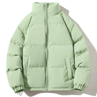 Blouson Bomber matelassé personnalisé avec logo du fabricant, manteau d'hiver matelassé à bulles, veste bomber tendance streetwear pour homme