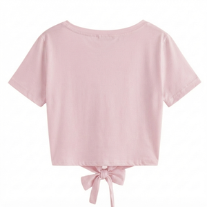 T-shirt court décontracté et confortable pour femme, idéal pour l'été 2026 – Design personnalisé, produit sur mesure, t-shirt court femme pas cher - Product Image 2
