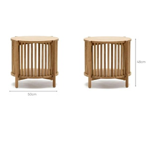 Mesa de Noche Plegable de Madera Maciza de Primera Calidad con Amplio Espacio de Almacenamiento, Diseño Moderno para el Hogar, Hotel, Dormitorio y Comedor - Product Image 2