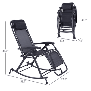 Recliner Sun Lounger for Comfortable Outdoor Relaxation - Product Image 3