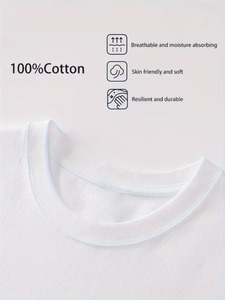 เสื้อยืดโอเวอร์ไซส์สีขาวสำหรับผู้ชาย พิมพ์ลาย Meow หรูหรา ทรงไหล่ตก ผ้าหนา 200 กรัม ผ้าฝ้าย 100% คอเต่า ไซส์พลัส - Product Image 3
