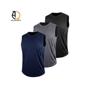 Camisetas sin Mangas para Hombre, para Entrenamiento, Gimnasio, Fitness - Product Image 1