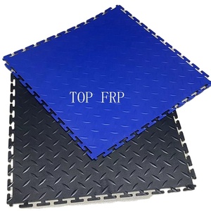 Dalles de sol emboîtables industrielles pour garage de stationnement et salle de sport - Product Image 1