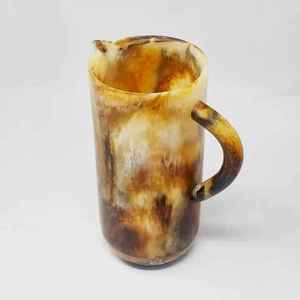 Pichets de service en résine de luxe pour eau et café - Faits à la main, écologiques, modèle religieux, décoration intérieure - Exportations Craft Emporium > Capacité 3L - Product Image 1