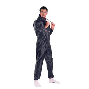 Combinaison imperméable à capuche zippée pour homme et femme, coupe-vent, respirante, tout-en-un - Product Image 3