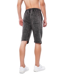 Pantalones cortos deportivos elegantes personalizados al por mayor, pantalones cortos de alta calidad, pantalones cortos de algodón bordados para hombre - Product Image 1