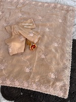 Sari indien traditionnel en satin de soie Fendy de qualité supérieure, avec broderies et perles lourdes faites à la main, protection solaire, séchage rapide