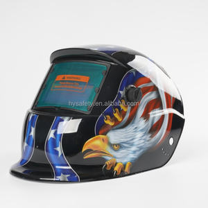 Suministros de soldadura automática con energía solar Control digital profesional <span class=keywords><strong>Casco</strong></span> de soldadura de oscurecimiento automático con iluminación LED - Product Image 2