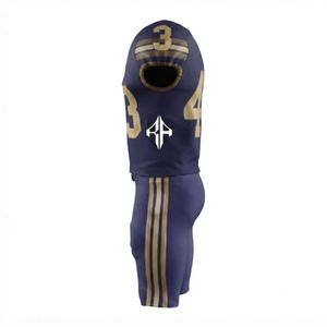 Conjunto de Jersey de Fútbol Americano para Hombre, Estampado por Transferencia de Calor, 100% Poliéster, Cómodo para Todas las Temporadas, Cuello en V, RIVIAN ATLANTIC - Product Image 4