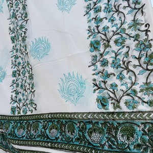Handmade Block Print Cotton <b>Sarong</b> Thai <b>Sarong</b> Summer Beach Wear for Women Wholesale Lot Perfect As Pario <b>Bikini</b> Cover up - Product Image 4