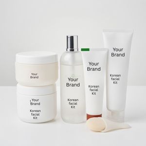 Kit Facial Blanqueador de Piel de Marca Privada Premium para Mujeres, Brillo Instantáneo Radiante, Suave, Flexible y Natural - Product Image 3