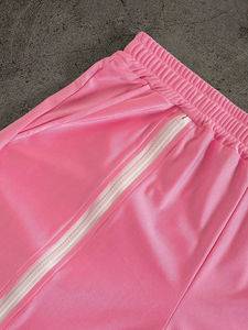 บริการ OEM กางเกงขาสั้นเอวกลางขายดีที่สุดสำหรับผู้ชาย สไตล์สตรีทแวร์เรียบง่าย กางเกงจ็อกเกอร์มีเชือกผูกและซิป - Product Image 4