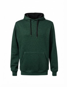 Sweat-shirt à capuche épais pour homme, logo brodé personnalisé, impression en relief, doublure en satin de soie, coupe oversize, écologique, vente en gros - Product Image 5