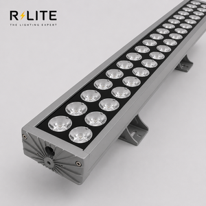 ไฟ LED วอลวอชเชอร์ 120W สำหรับส่องอาคารสะพาน ไฟส่องเส้นขอบอาคาร ควบคุมด้วย DMX512 เปลี่ยนสี RGB โคมไฟตกแต่งภูมิทัศน์ - Product Image 4