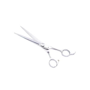 Tijeras de Peluquería de Acero Inoxidable de Alta Calidad con Acabado de Titanio, Tijeras de Barbero Afiladas para Uso Profesional en Salón - Product Image 1