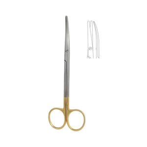 Tijeras Quirúrgicas Metzenbaum TC de 6.5 Pulgadas, Carburo de Tungsteno, Acero Inoxidable Alemán, Tijeras para Tejidos, Fabricante OEM con Certificación CE - Product Image 1