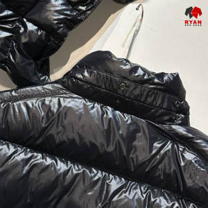 Fabricant de vêtements sur mesure, veste matelassée d'hiver pour homme avec tissu extérieur en nylon - Product Image 6