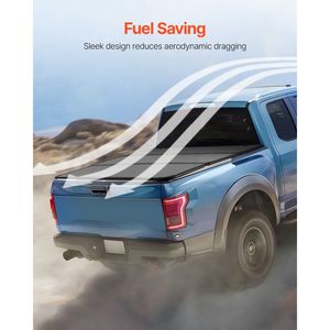 Couverture de benne tri-pliante compatible Ford F-150 Lightning Styleside 5.5 (65.4') 2015-2024, adaptable aux modèles 5.6 x 5.4/5 - Product Image 6