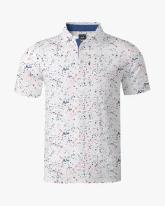 เสื้อโปโลผู้ชายแขนสั้นปี 2026 ดีไซน์ใหม่ ออกแบบแบรนด์ของคุณเอง ผ้าโพลีเอสเตอร์ ทรงพอดีตัว เหมาะสำหรับเล่นกอล์ฟ - Product Image 6