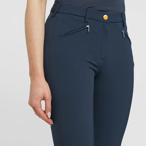 Leggings d'équitation pour femmes de haute qualité, personnalisés, avec poches, taille élastique, impression numérique, légers et respirants - Product Image 4
