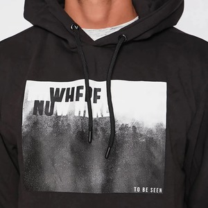 Sudadera con Capucha Estampada de Manga Larga para Hombre, de Alta Calidad, para Adultos, al por Mayor, Corte Regular, Suave y Cómoda, Ropa de Calle de Invierno, 100% Algodón - Product Image 4