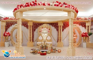 Mandap exclusivo para bodas indias de Nepal, el mandap indio más vendido en Australia para grandes eventos, mandap para bodas hindúes tamiles. - Product Image 4