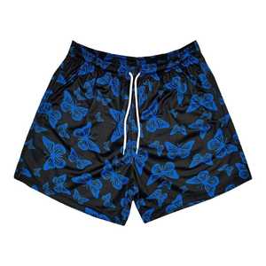 Shorts de basket-ball personnalisés pour hommes, double couche, en maille, avec logo du fabricant, impression par sublimation sur polyester de haute qualité, entrejambe de 5 pouces - Product Image 5