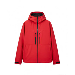 Veste de ski imperméable pour femme avec technologie Gore-Tex, beige, fermeture éclair intégrale - Product Image 5
