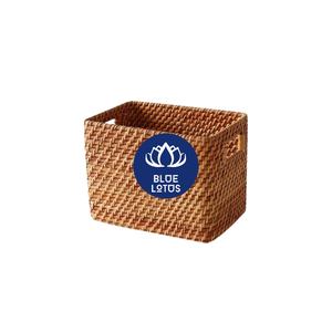 [HAUTE QUALITÉ] |   Panier en rotin tressé, boîte de rangement, organisateur de cuisine, plateau de présentation pour aliments, fruits, pain, Vietnam - Product Image 3