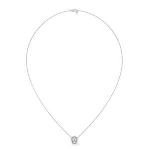 Collar de Plata con Diamantes Creados en Laboratorio, con Piedras Redondas, en Forma de Pera y Corte Esmeralda, Joyería Fina, Colgante para Mujeres Modernas - Product Image 3