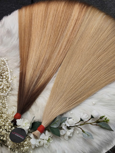 Extensiones de Cabello Humano HAIR CENTURY 100% Cabello Remy Vietnamita a Granel Doble Trama Rizado Liso - Product Image 3