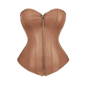 Corsé Reductor de Cintura 2026 OEM, Corsé de Control de Alta Calidad con Cierre Frontal de Cuero para Mujer - Product Image 2